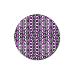 Retro Drink Coaster (round) by Siebenhuehner