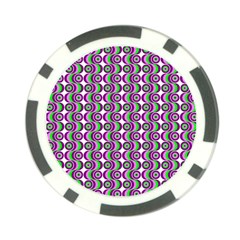 Retro Poker Chip by Siebenhuehner