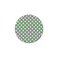 Retro Golf Ball Marker by Siebenhuehner