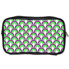 Retro Travel Toiletry Bag (one Side) by Siebenhuehner