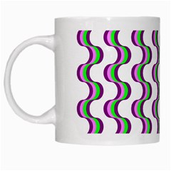 Retro White Coffee Mug by Siebenhuehner