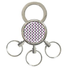 Retro 3-ring Key Chain by Siebenhuehner