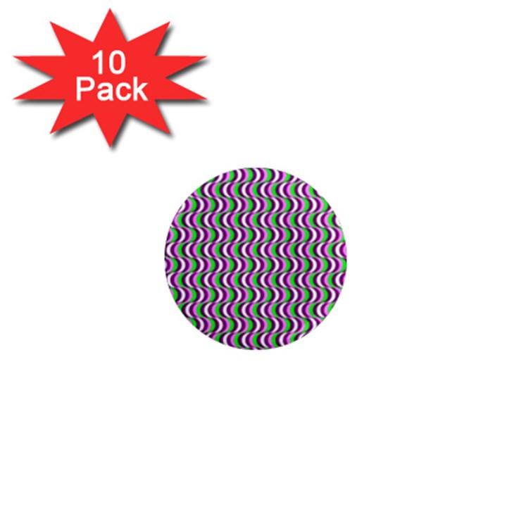 Pattern 1  Mini Button Magnet (10 pack)