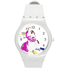 Untitled 3 Colour Plastic Sport Watch (medium) by nadiajanedesign