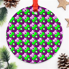 Pattern Round Ornament by Siebenhuehner