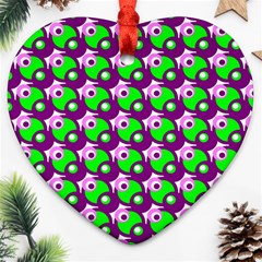 Pattern Heart Ornament