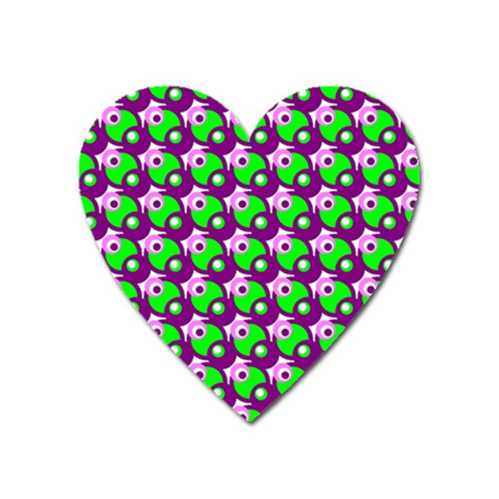 Pattern Magnet (Heart)