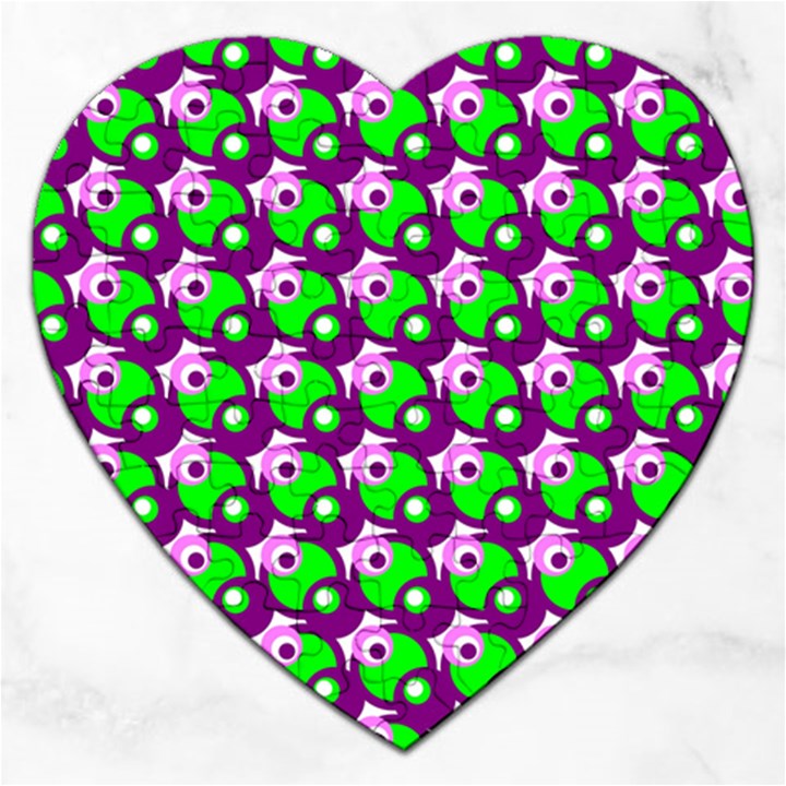 Pattern Jigsaw Puzzle (Heart)