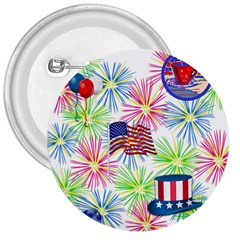 Patriot Fireworks 3  Button by StuffOrSomething