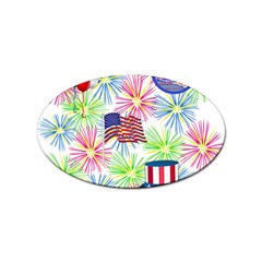 Patriot Fireworks Sticker (oval) by StuffOrSomething