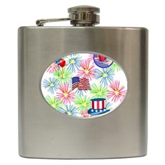 Patriot Fireworks Hip Flask by StuffOrSomething