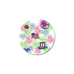 Patriot Fireworks Golf Ball Marker 4 Pack Front