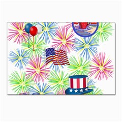 Patriot Fireworks Postcard 4 x 6  (10 Pack) by StuffOrSomething