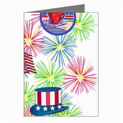 Patriot Fireworks Greeting Card (8 Pack) by StuffOrSomething