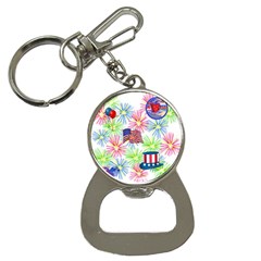 Patriot Fireworks Bottle Opener Key Chain by StuffOrSomething