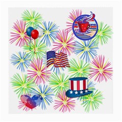 Patriot Fireworks Glasses Cloth (medium) by StuffOrSomething