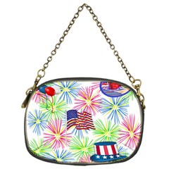 Patriot Fireworks Chain Purse (one Side) by StuffOrSomething