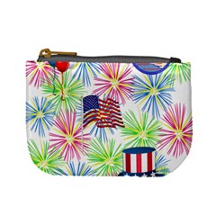 Patriot Fireworks Coin Change Purse by StuffOrSomething