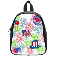 Patriot Fireworks School Bag (small) by StuffOrSomething