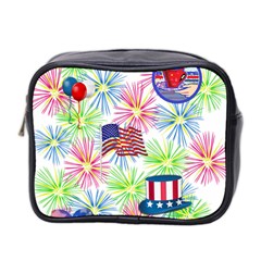 Patriot Fireworks Mini Travel Toiletry Bag (two Sides) by StuffOrSomething