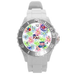 Patriot Fireworks Plastic Sport Watch (large) by StuffOrSomething