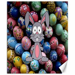 Easter Egg Bunny Treasure Canvas 8  X 10  (unframed) by StuffOrSomething