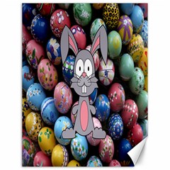 Easter Egg Bunny Treasure Canvas 12  X 16  (unframed) by StuffOrSomething