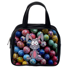 Easter Egg Bunny Treasure Classic Handbag (one Side) by StuffOrSomething