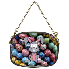 Easter Egg Bunny Treasure Chain Purse (one Side) by StuffOrSomething