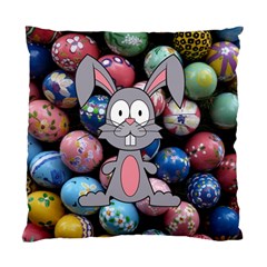 Easter Egg Bunny Treasure Cushion Case (two Sided)  by StuffOrSomething