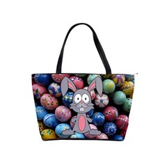 Easter Egg Bunny Treasure Large Shoulder Bag by StuffOrSomething