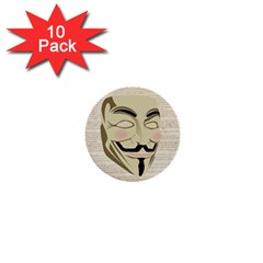 We The Anonymous People 1  Mini Button (10 Pack) by StuffOrSomething