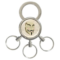 We The Anonymous People 3-ring Key Chain by StuffOrSomething