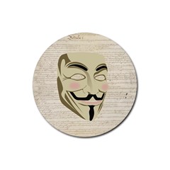 We The Anonymous People Drink Coasters 4 Pack (round) by StuffOrSomething