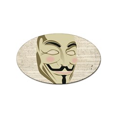 We The Anonymous People Sticker (oval) by StuffOrSomething