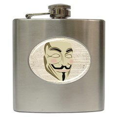 We The Anonymous People Hip Flask by StuffOrSomething