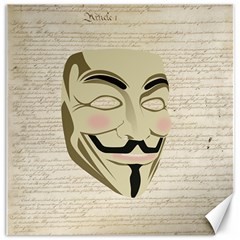 We The Anonymous People Canvas 20  X 20  (unframed) by StuffOrSomething