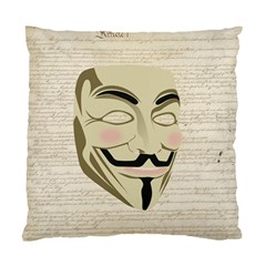 We The Anonymous People Cushion Case (two Sided)  by StuffOrSomething