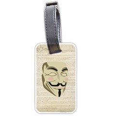 We The Anonymous People Luggage Tag (one Side) by StuffOrSomething