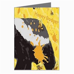 Honeybadgersnack Greeting Card