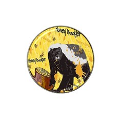 Honeybadgersnack Golf Ball Marker 4 Pack (for Hat Clip)