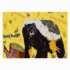 Honeybadgersnack Glasses Cloth (large) by BlueVelvetDesigns