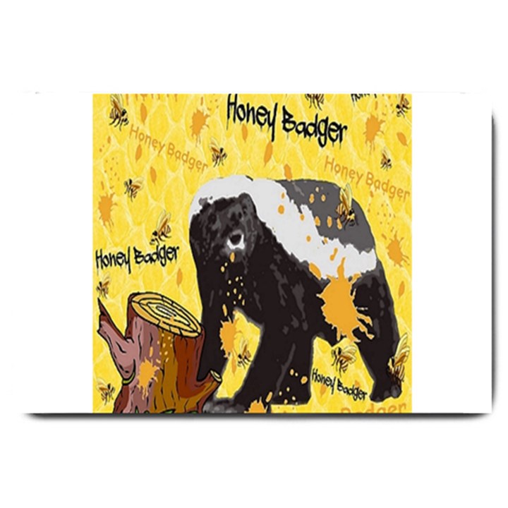 Honeybadgersnack Large Door Mat