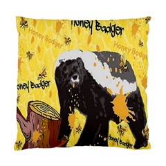 Honeybadgersnack Cushion Case (two Sided) 