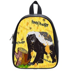 Honeybadgersnack School Bag (small) by BlueVelvetDesigns