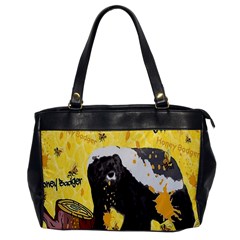 Honeybadgersnack Oversize Office Handbag (one Side) by BlueVelvetDesigns