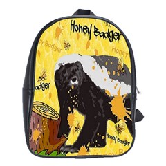 Honeybadgersnack School Bag (xl) by BlueVelvetDesigns