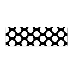 Black And White Polkadot Bumper Sticker 10 Pack by Zandiepants