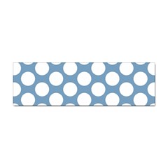 Blue Polkadot Bumper Sticker 10 Pack