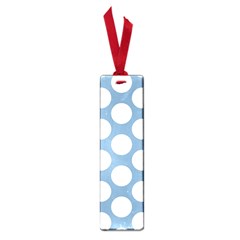 Blue Polkadot Small Bookmark by Zandiepants